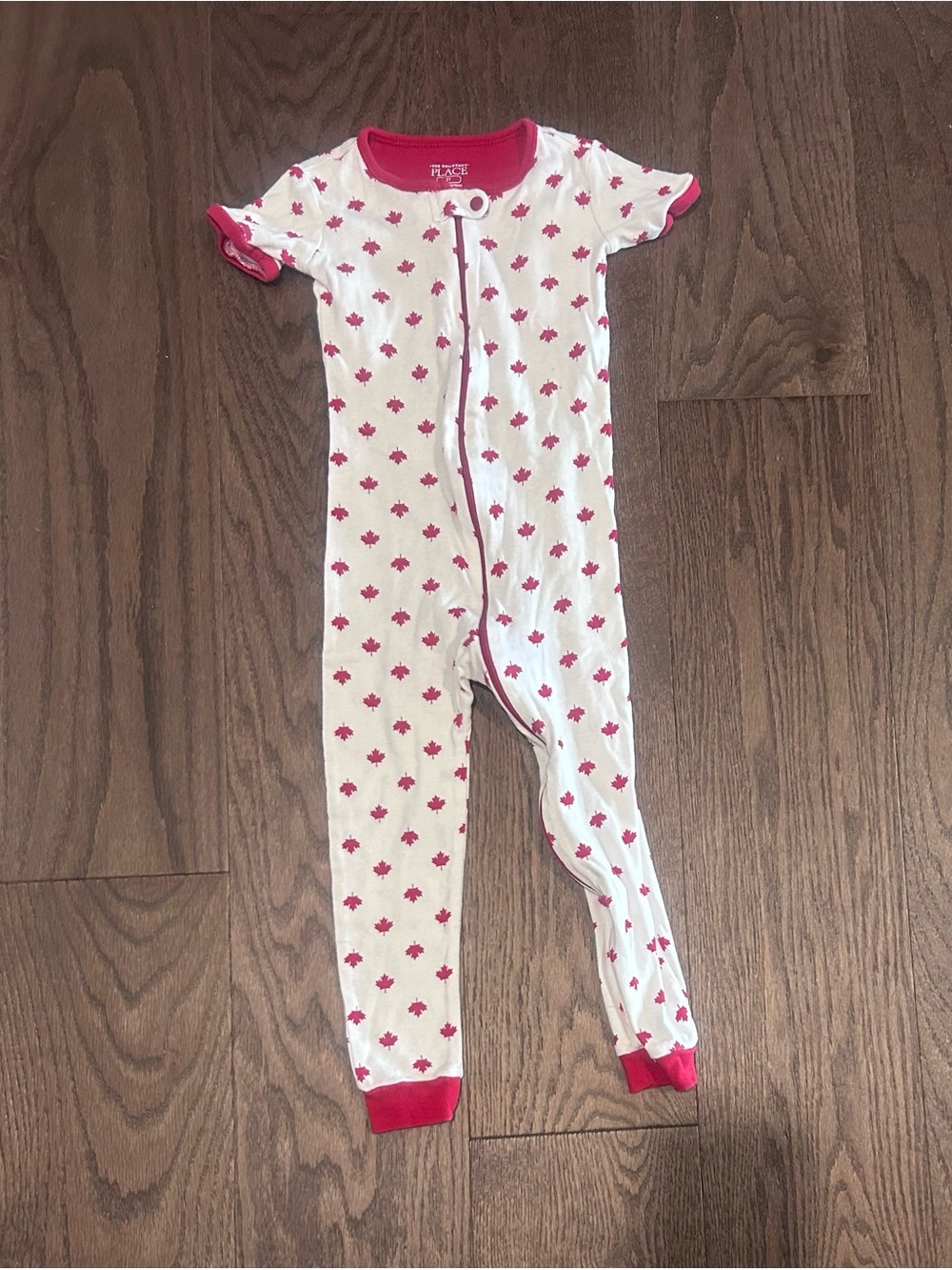 The Children's Place Size 3T One Piece Canada Pyjamas